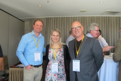 Vince Wilson AACUHO, Tara Holst & Colin Marshall ACUHO-I